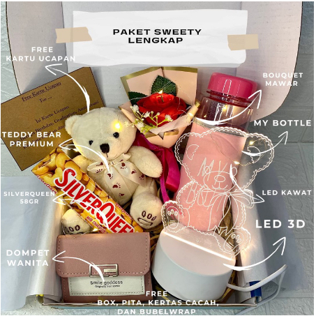 KADO ANIVERSARY KADO VALENTINE HAMPERS/  KADO ULANG TAHUN/PARCEL MANIA MAGELANG