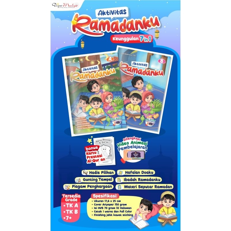 

Buku Aktivitas ramadhan tk/paud