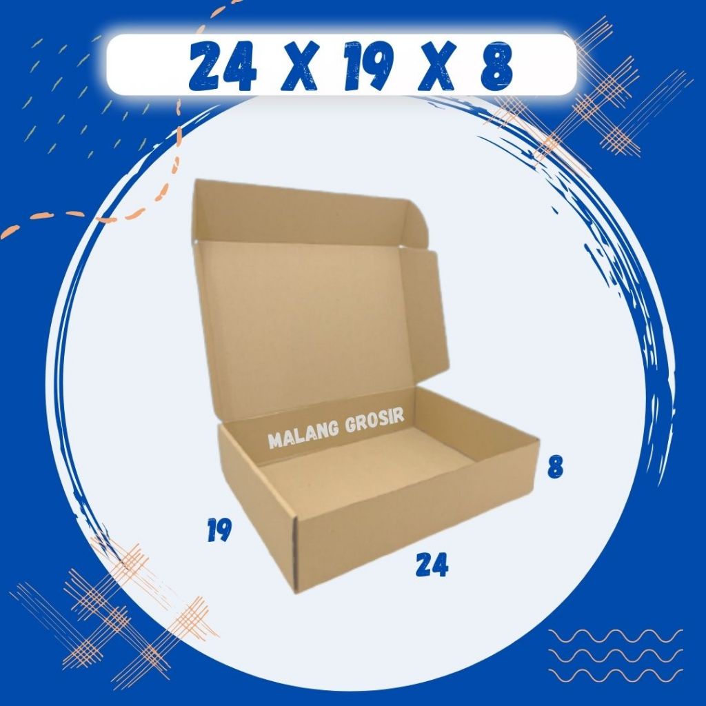 

Kardus 24x19x8 LS Box Dus Packing Kotak Kemasan Karton Souvenir Hampers Minyak Wangi Kosmetik