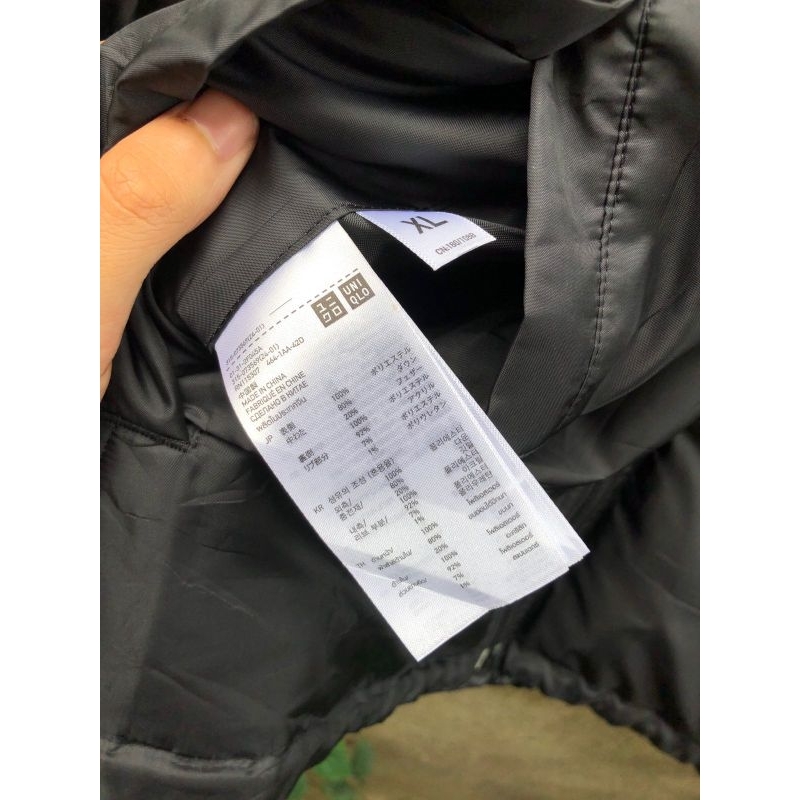 jaket ultra light uniqlo bolak balik
