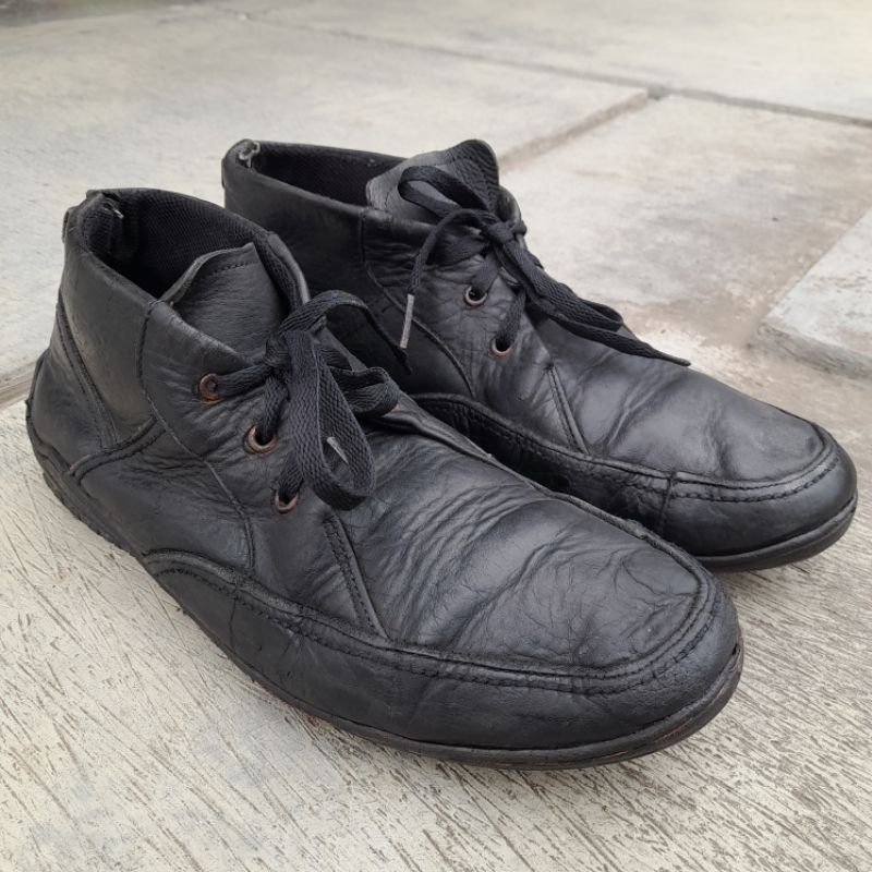preloved sepatu kulit kickers boots second sneakers bekas