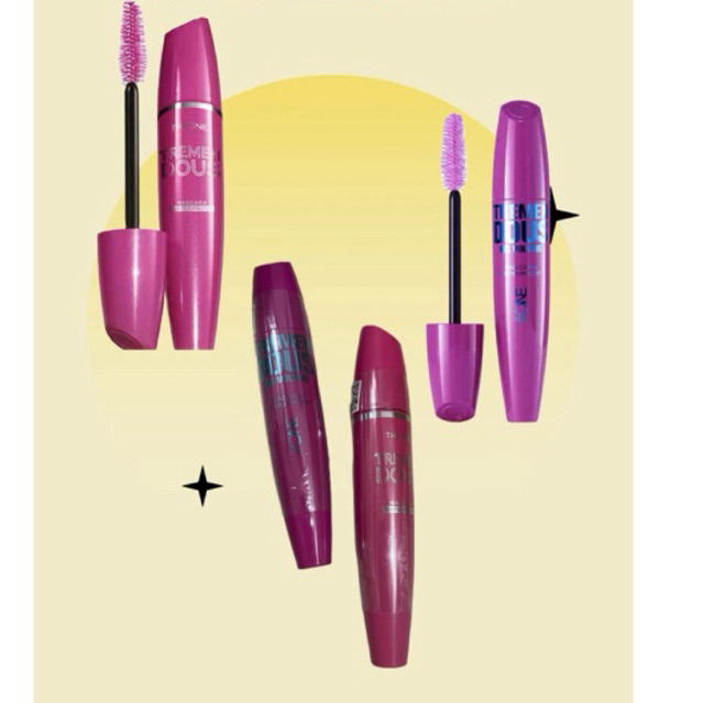 MASCARA MASKARA TREMENDOUS PINK BIRU BIG VOLUME WATERPROOF BLACK