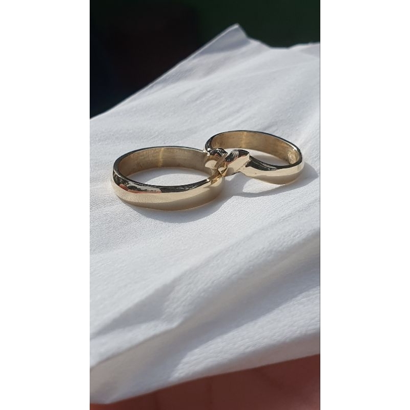 cincin sepasang dari koin Malaysia