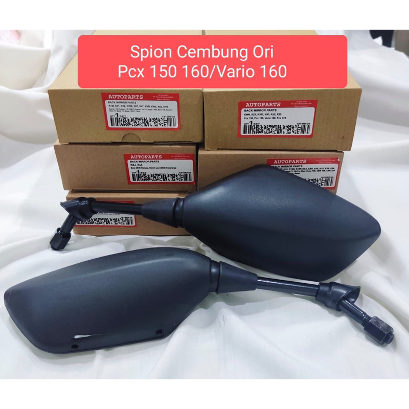 SPION HONDA PCX  SPION/MIRROR COMP L+R KANAN+KIRI PCX 150/160 ORI