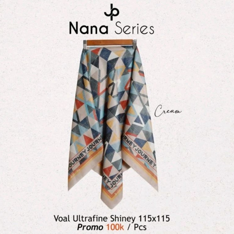 Jilbab Journey Ori Premium Nana Segiempat