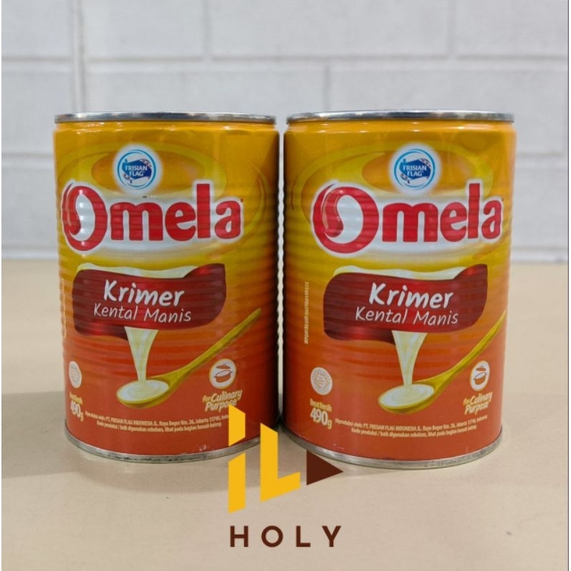 Omela Susu Krimer Kental Manis (490gr) / Frisian Flag Omela Susu Kental Manis