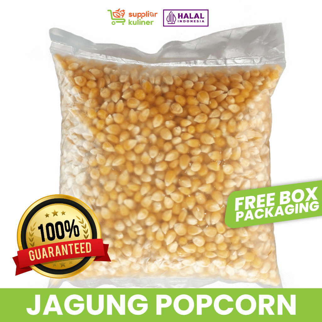 

JAGUNG POPCORN KERING (GOURMET POPCORN)