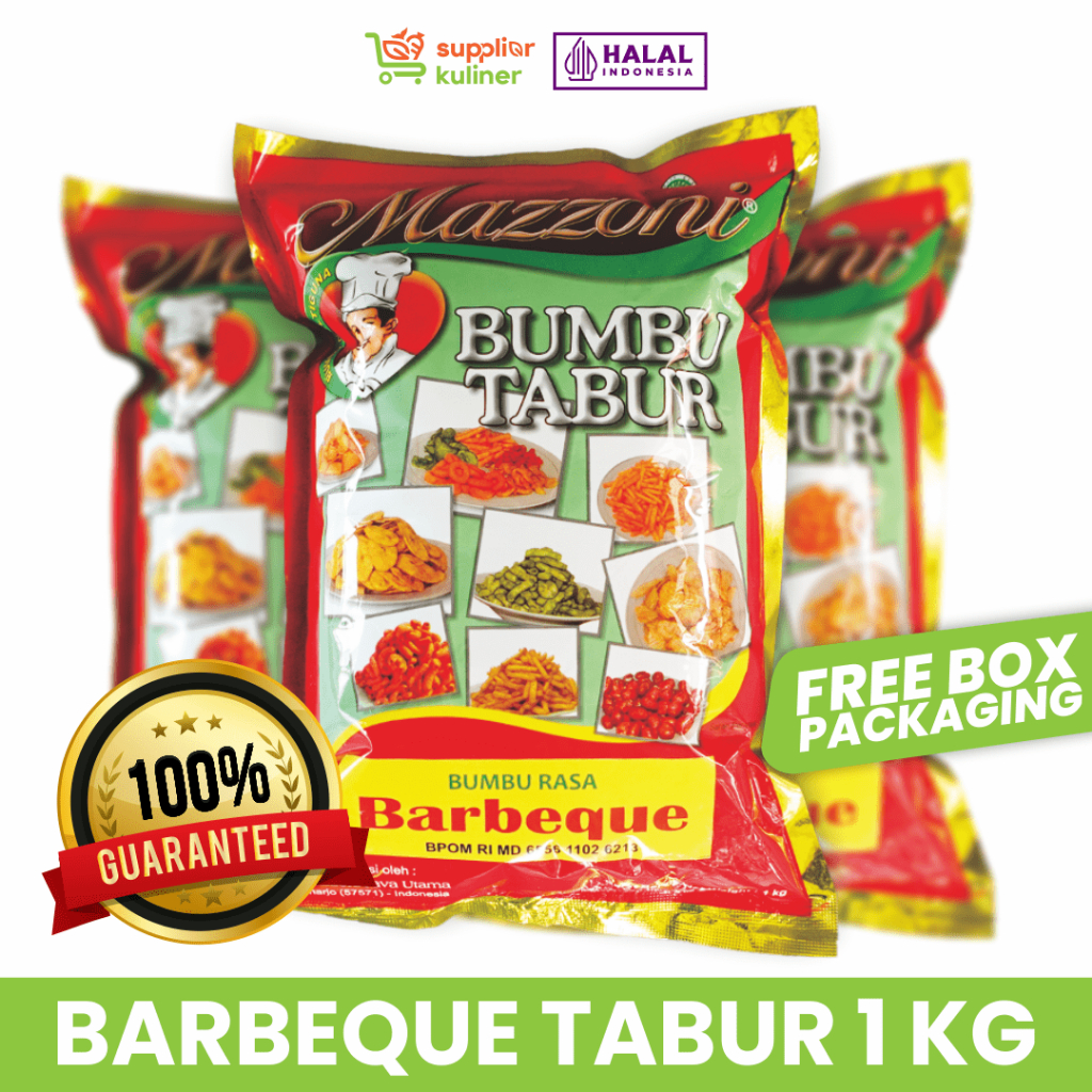 

BUBUK BBQ MAZZONI 1 KG / BUMBU TABUR / PENYEDAP MASAKAN