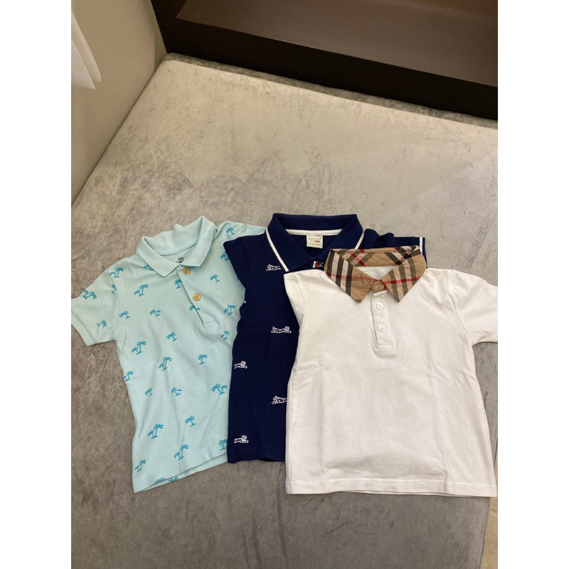 KAOS BERKERAH BAJU ANAK LAKI LAKI 1-2TAHUN