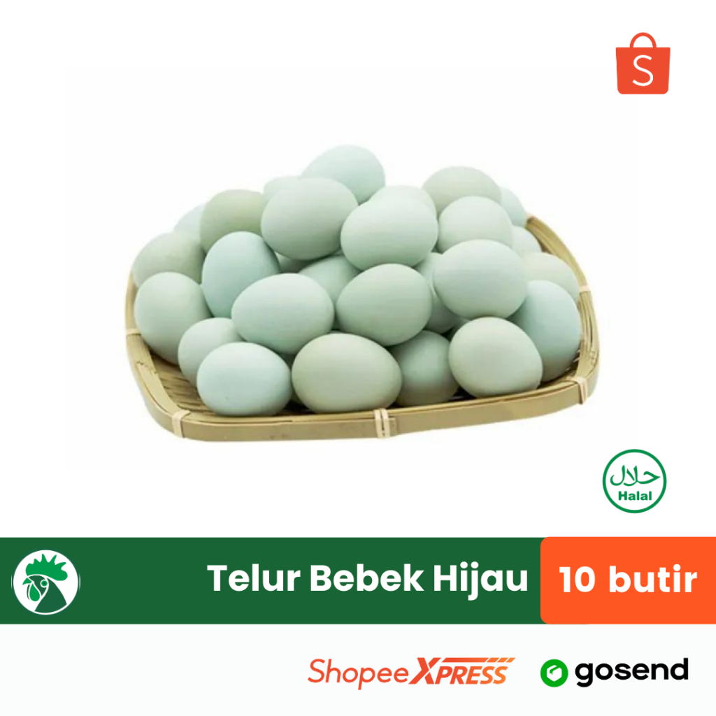 

Telur Bebek Hijau Telur Bebek Putih 10 Butir