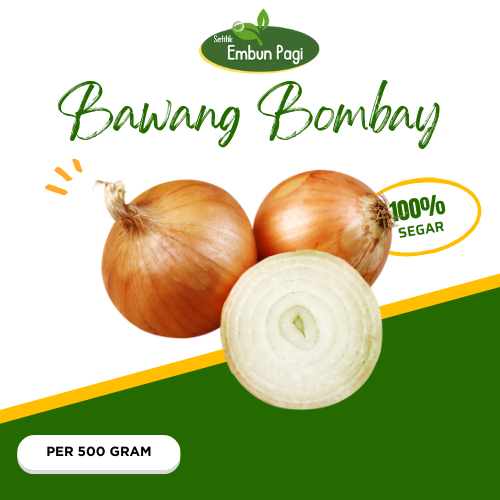

Bawang Bombay Super 500 gr
