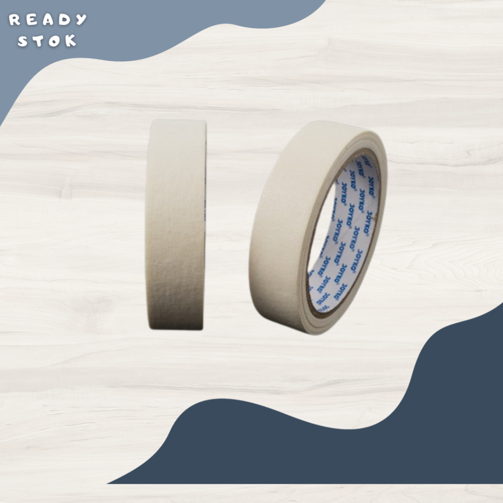 

MASKING TAPE JOYKO 24MMX 20M / ISOLASI KERTAS / LAKBAN KERTAS JOYKO (PCS)