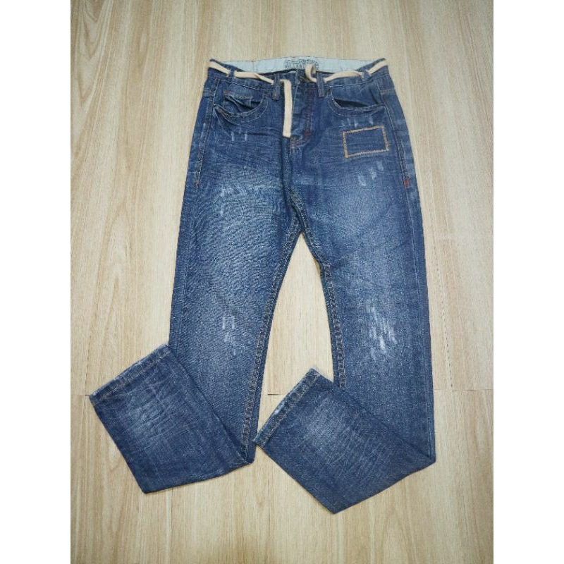 Celana Jeans Billabong Ripped Fading Original