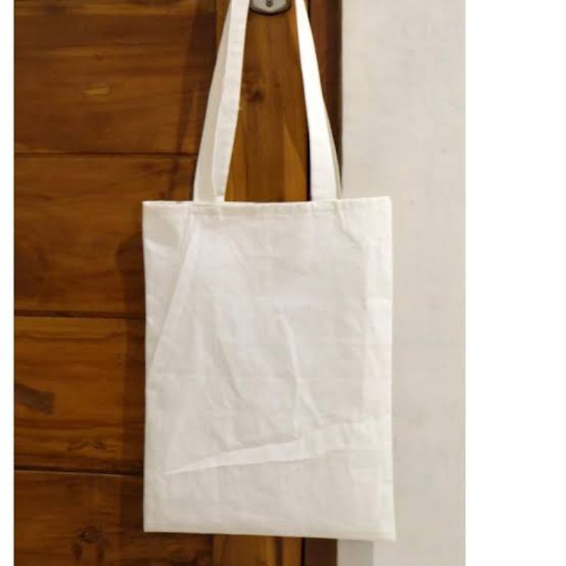 tas blacu 30x40 resleting, tas kerajinan polos (ready)