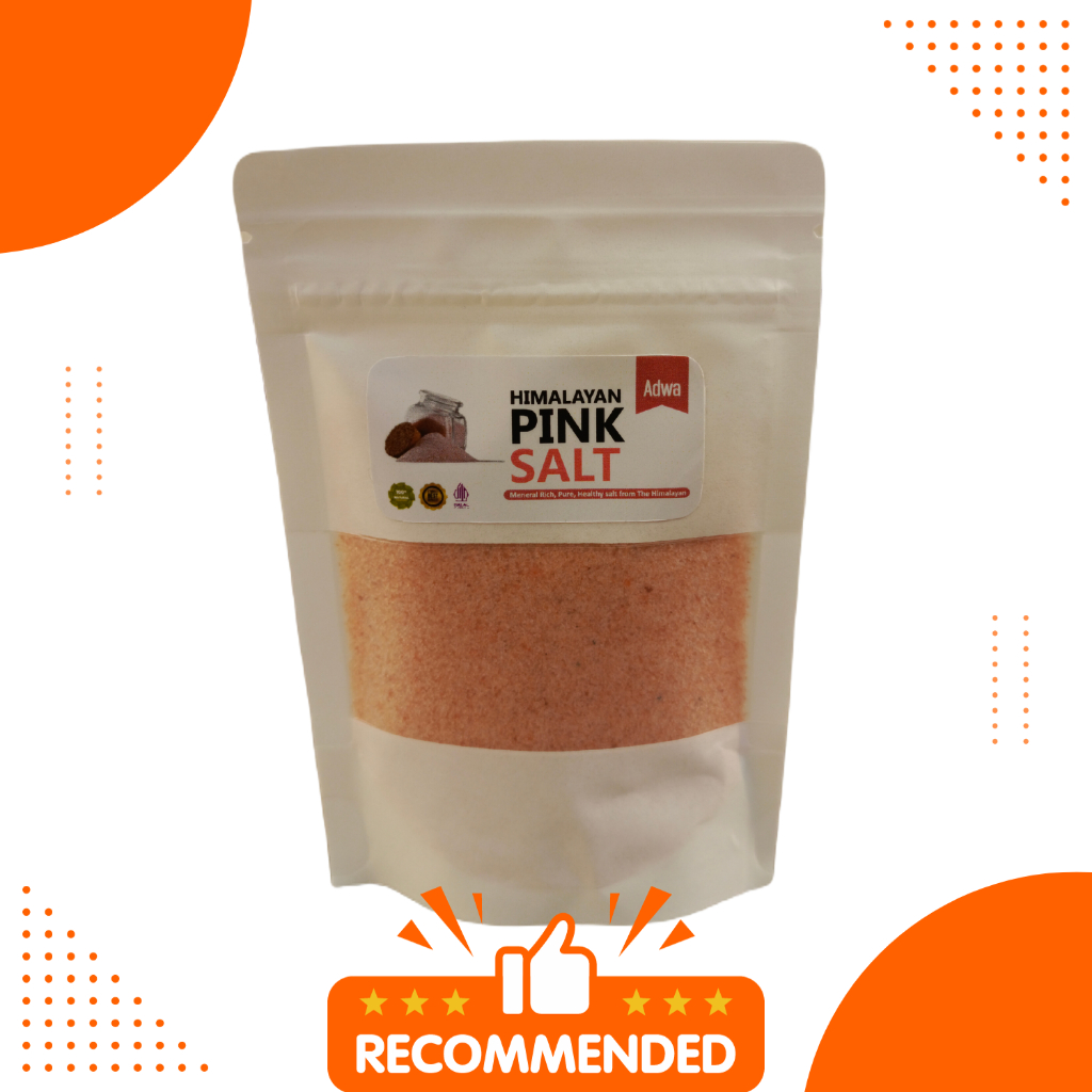 

Garam Himalaya Premium Organic Original 100% Natural | Himsalt Organik Himalayan Pink Salt Pure Murni Sea Salt Rock Salt