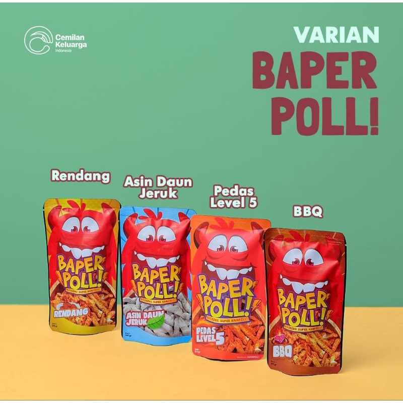 

Cemilan basreng virall!! enak, gurih dan renyah kemasan 50Gr