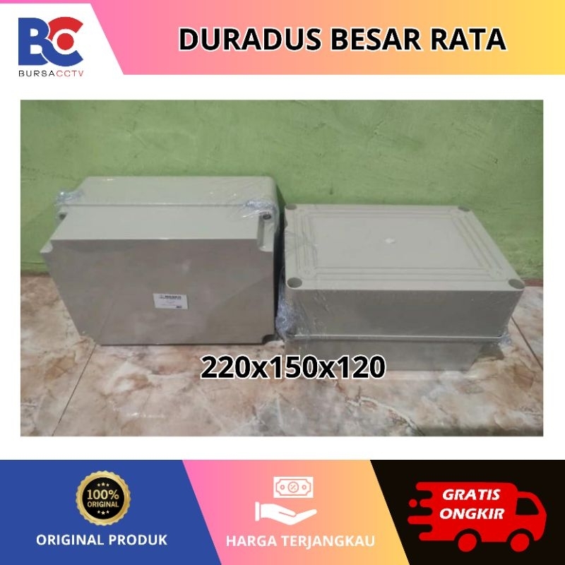 Dorados Duradus Kotak Datar Junction Box Rata 220x150x120mm MASKO