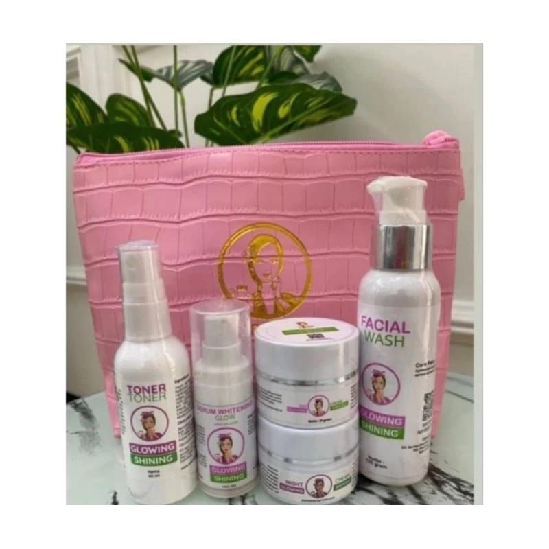 SBC glowing whitening super, glowing super, acne super