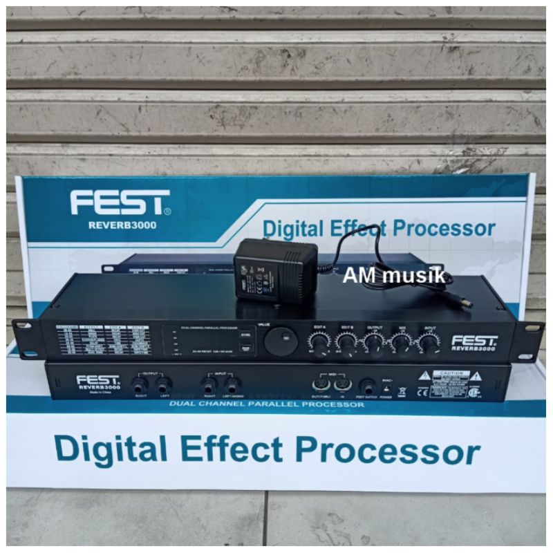EFFECT VOKAL FEST REVERB 3000 ORIGINAL REVERB3000