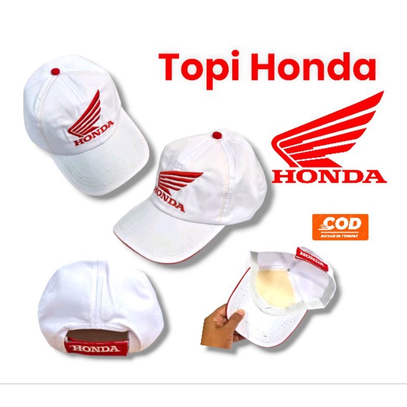 Topi Mekanik Honda AHASS Full Bordir