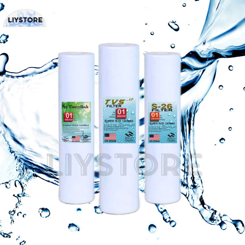Catridge Filter Air 10 inch / Grade B / Spun Filter / Water Filter / Sedimen Filter / Merk At-Toyyib