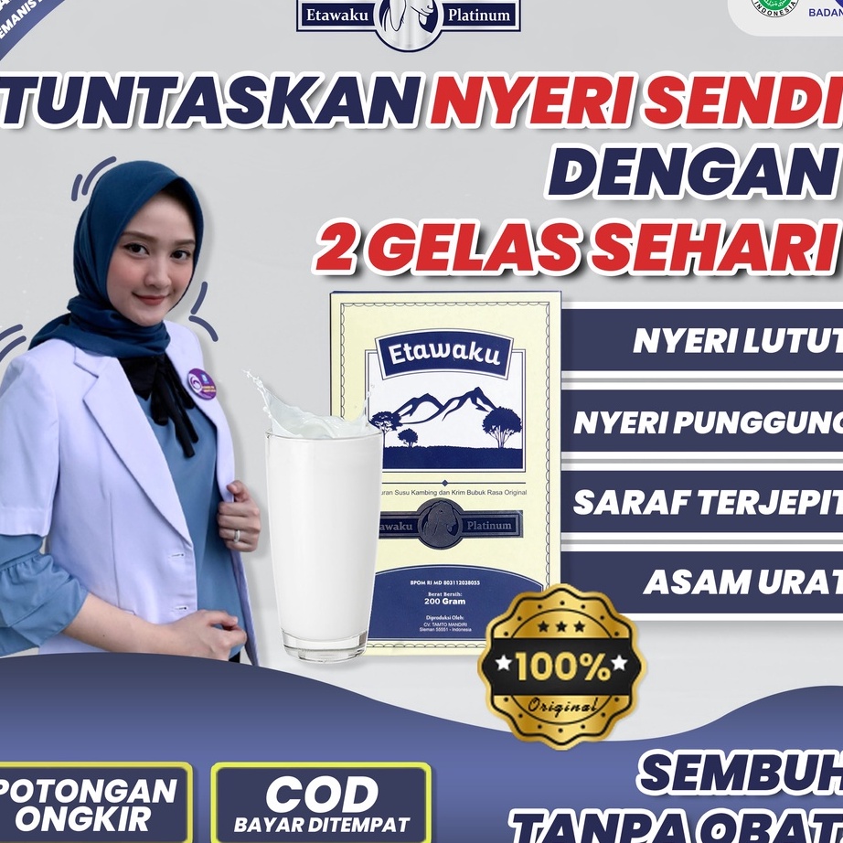 

Free Ongkir Etawaku platinum Susu Etawaku platinum Original 3X Ampuh Atasi Masalah Sendi dan Tulang Susu Kesehatan Ampuh atasi pernapasan dan asma untuk sendi dan tulang Mengobati kolestrol tinggi menjadi rendah Dengkul kopong Terlaris