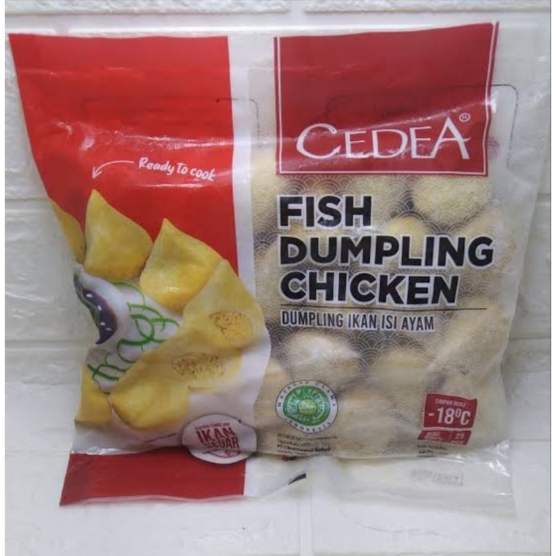 

Cedea Fish Dumpling Chicken 500gr - Dumpling Ikan Isi Ayam 500gr