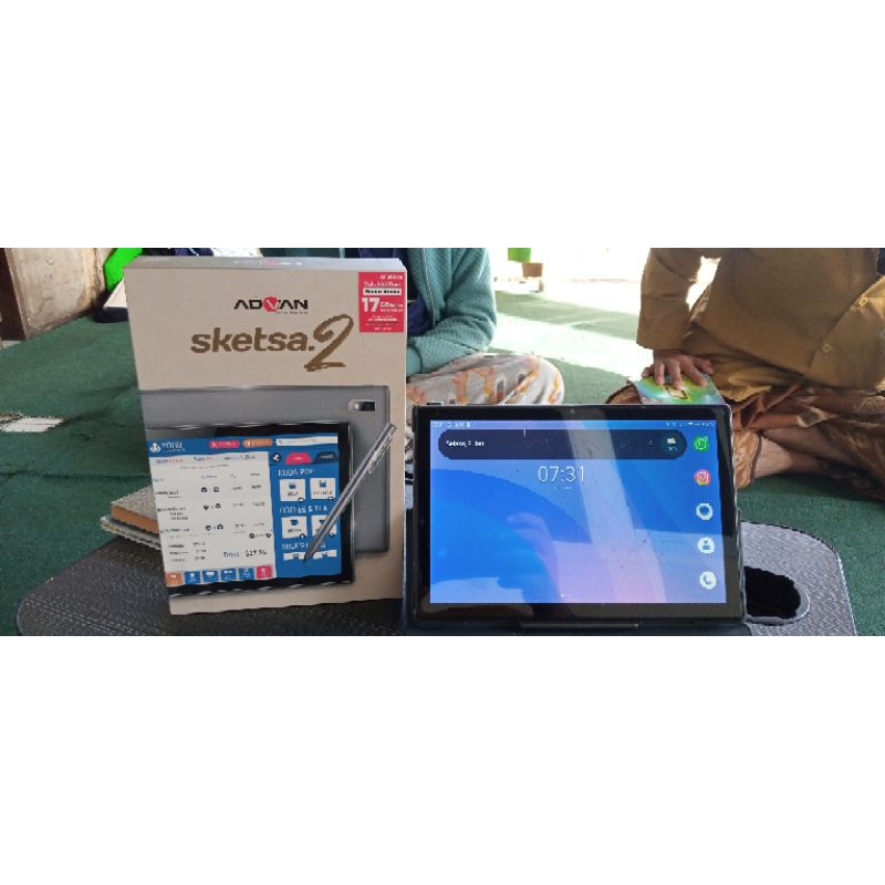 Advan sketsa 2 | second ( RAM 4/64 GB ) 6000 mAH Battery