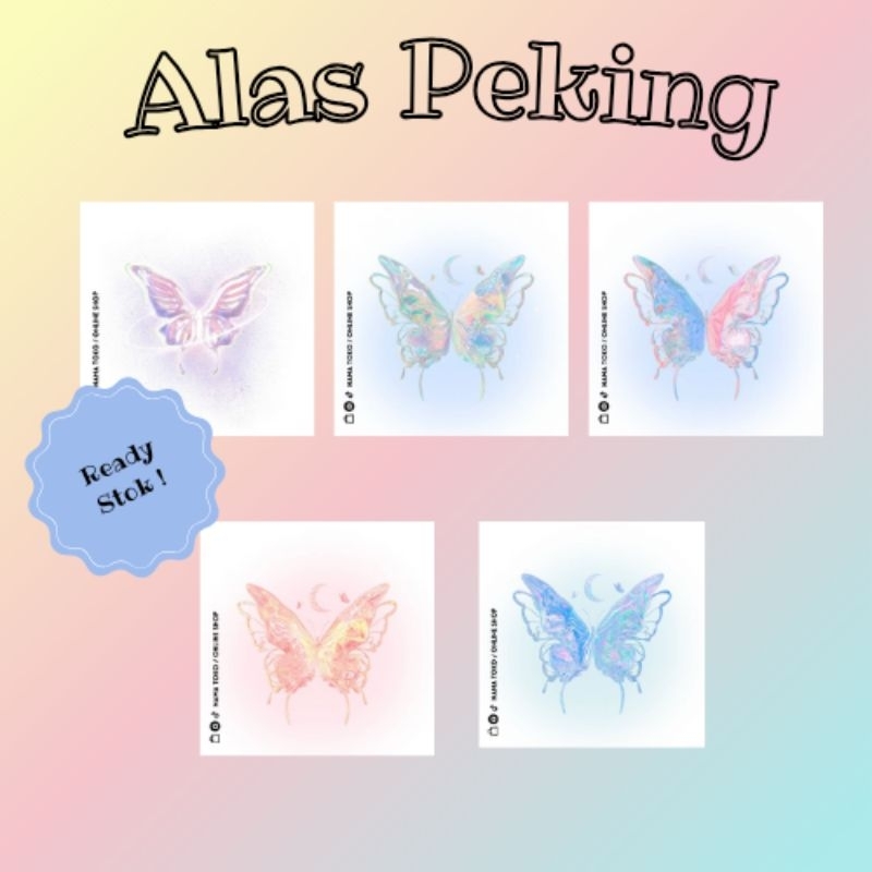 

| KERTAS PEKING | BUTTERFLY | READY STOK | FREE PLASTIK OPP |