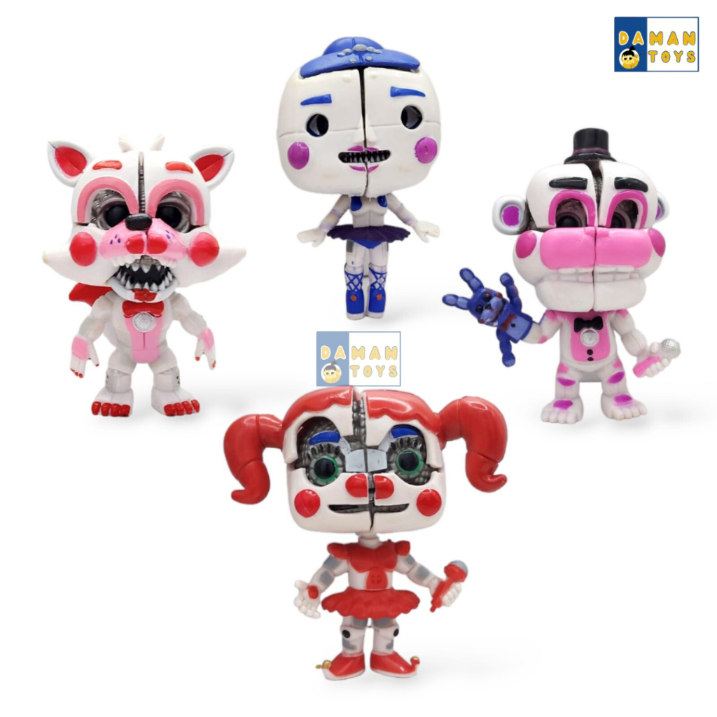 Fnaf Action Figure Five Night At Freddy Sister Funtime Foxy Fredy Ballora Baby