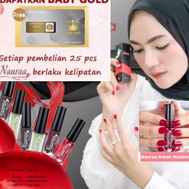 srBest Terlaris BPOM  READY WARNA LENGKAP  GROSIR  KUTEK NAURA ORIGINAL  NAURAA KUTEK MUSLIMAH NAURA