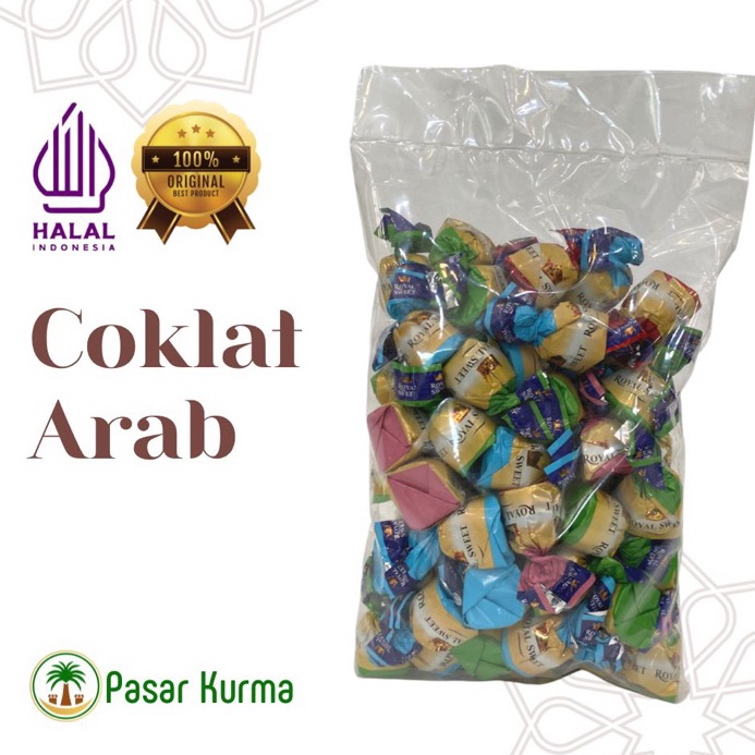 

bnReady Stock Coklat Arab 1kg Coklat Import Turki Atalita Truffle Mix 1kg B91