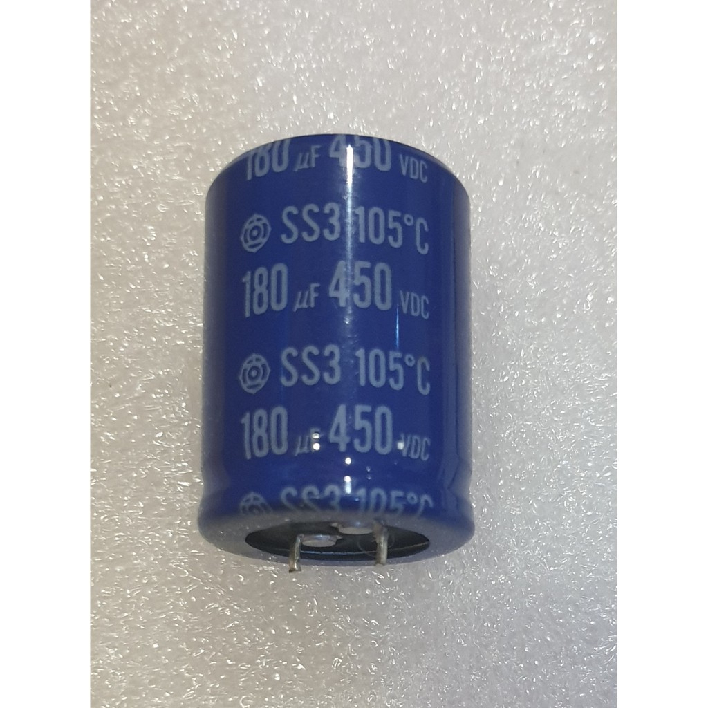 Elco Capacitor Hitachi 180uf 450v Original
