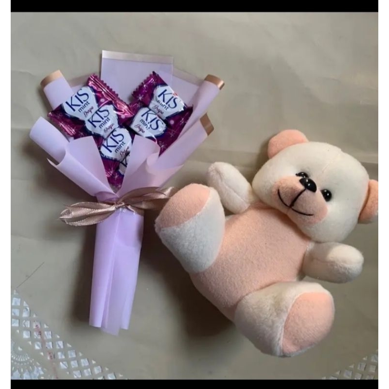 

buket mini permen kado anak l bingkisan anak l buket angpao mini hampers lebaran mini