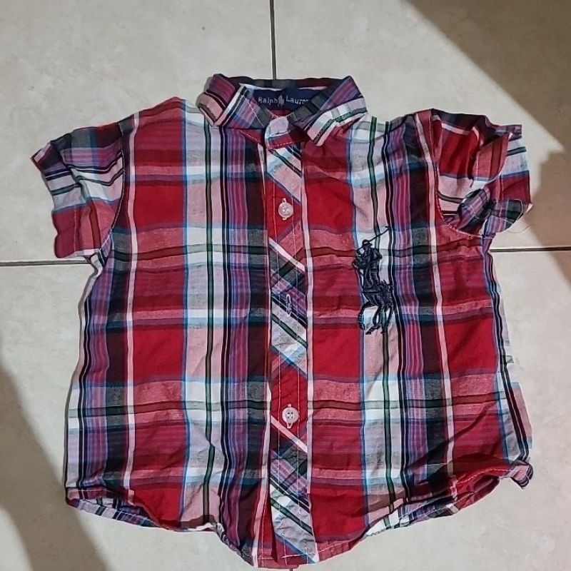 kemeja ralph lauren anak laki
