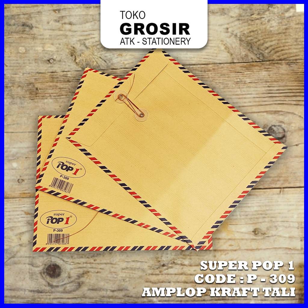 

Amplop Kraft Tali Super Pop 1 - 309