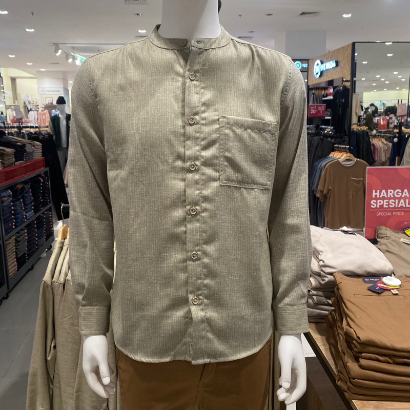 NEVADA KEMEJA KOKO/MUSLIM PRIA LENGAN PANJANG EDISI LEBARAN