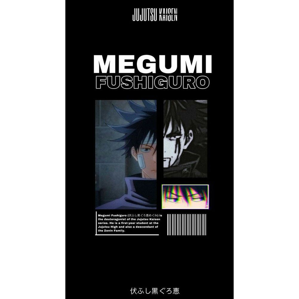 

SABLON DTF STIKER TINGGAL SETRIKA MUDAH DAN PRAKTIS BISA SATUAN - FUSHIGURO MEGUMI JUJUTSU KAISEN