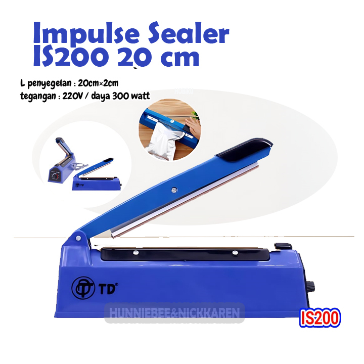 Impulse Sealer TD Omicko 20 cm dan 30 Cm
