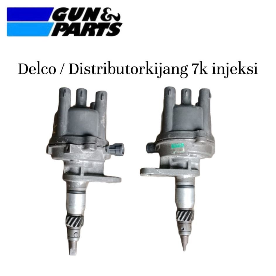 Delco Distributor Kijang 7K Injeksi Sparepart Original Copotan