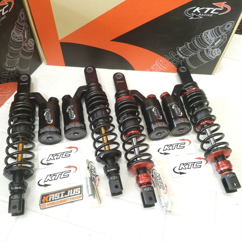 shock shockbreaker ktc pcx 160 black black red pnp pcx 150 shock ktc racing