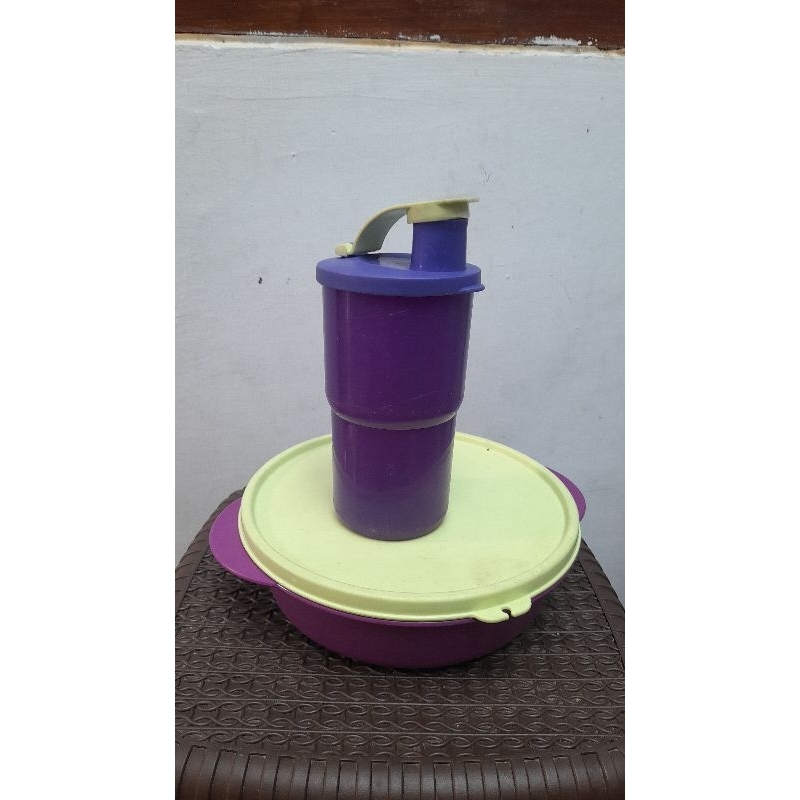 Tupperware Second PL set makan CWL dewasa