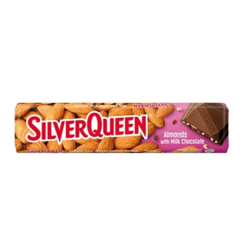 

Silverqueen milk chocolate almond 25gr