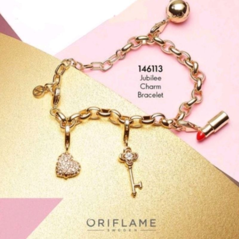JUBILEE CHARM BRACELET / GELANG NORRSKEN ORIFLAME