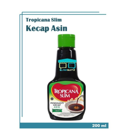 

Tropicana Slim Kecap Asin 200 ml Diet Keto Less Garam