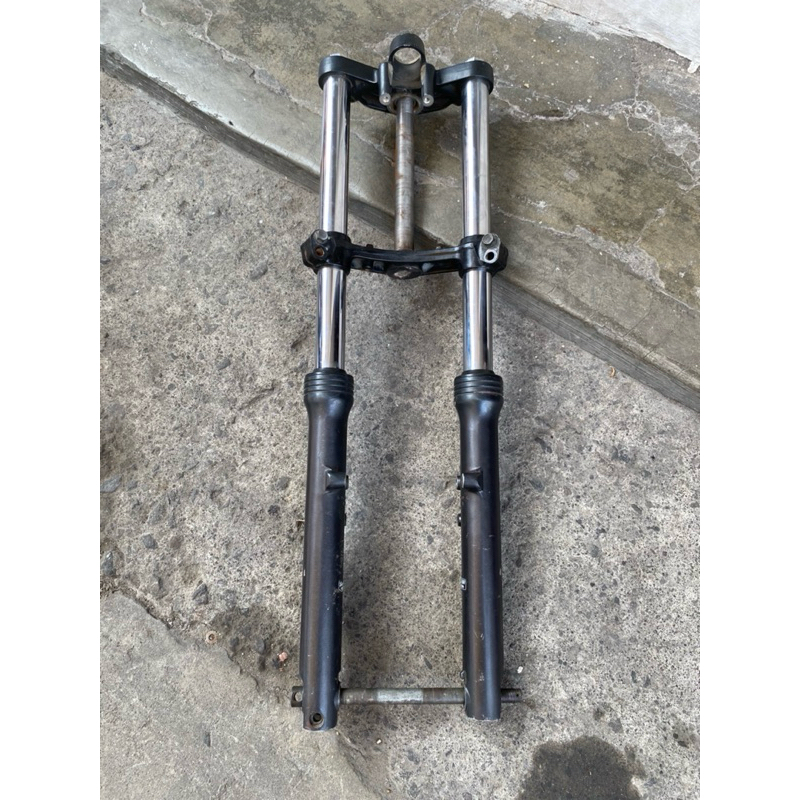 shock depan ninja rr original pnp honda kondisi mulus
