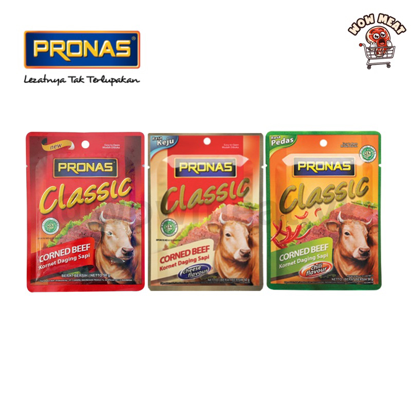 Pronas Kornet Beef Sachet