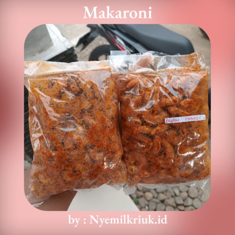 

Mie lidi, Mie gepeng, Makaroni by Nyemilkriuk.id (☆▽☆)