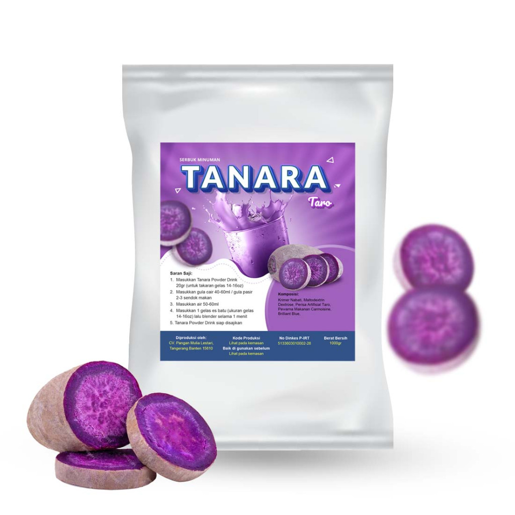 

Bubuk Taro 1kg Plain - Powder Minuman Ubi Ungu Jepang Aneka Rasa Bubble Drink 1 Kg - Tanara Powder