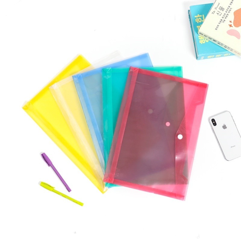 

Map Plastik 1 Kancing Folio Map Plastik Warna Kancing satu